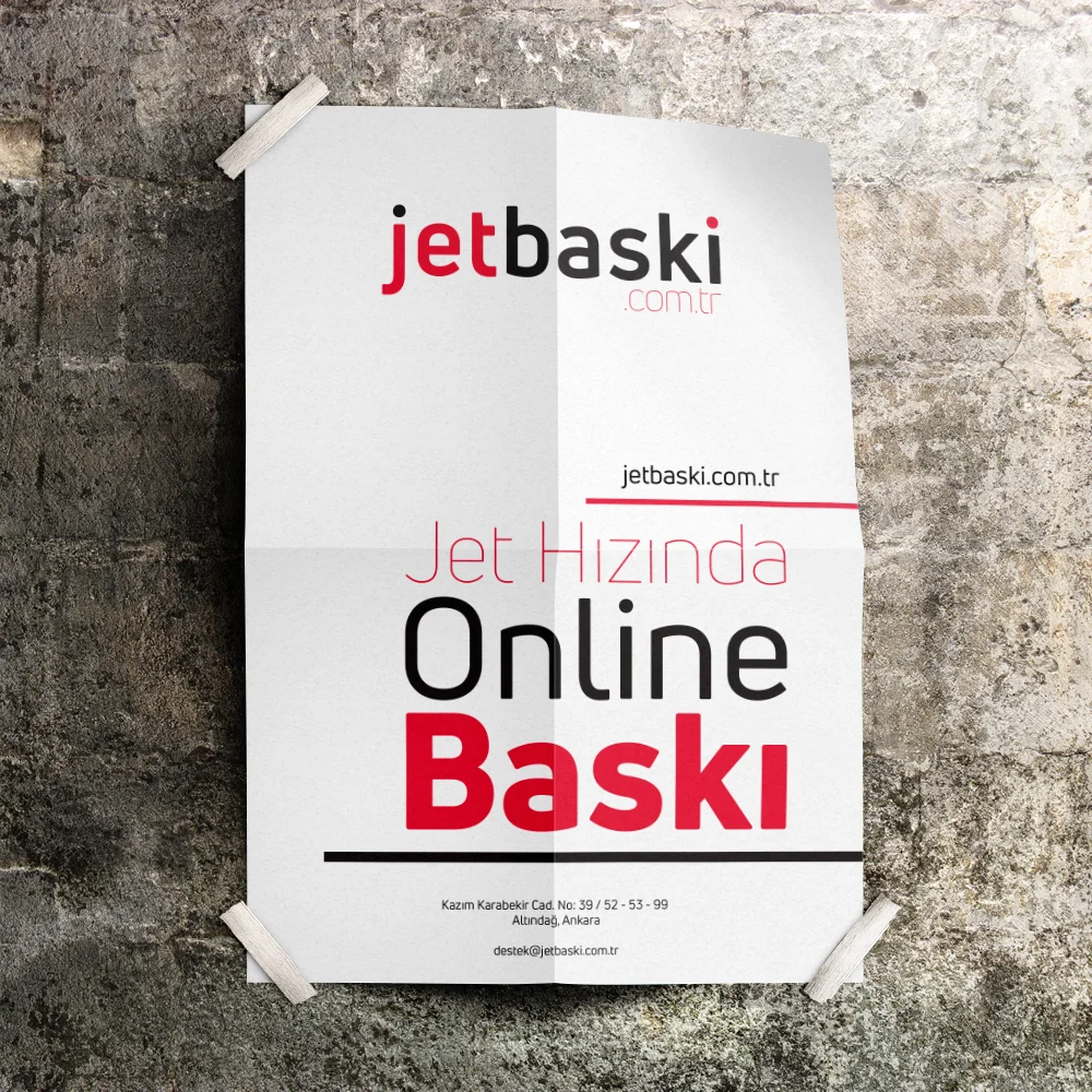 Acil Afiş - Poster Baskı - 1