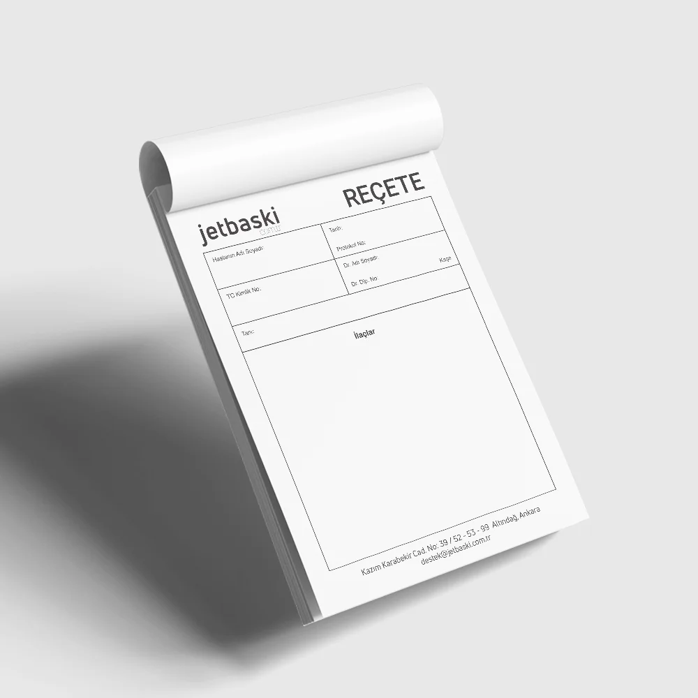 Reçete Baskı E-Reçetelik - 2