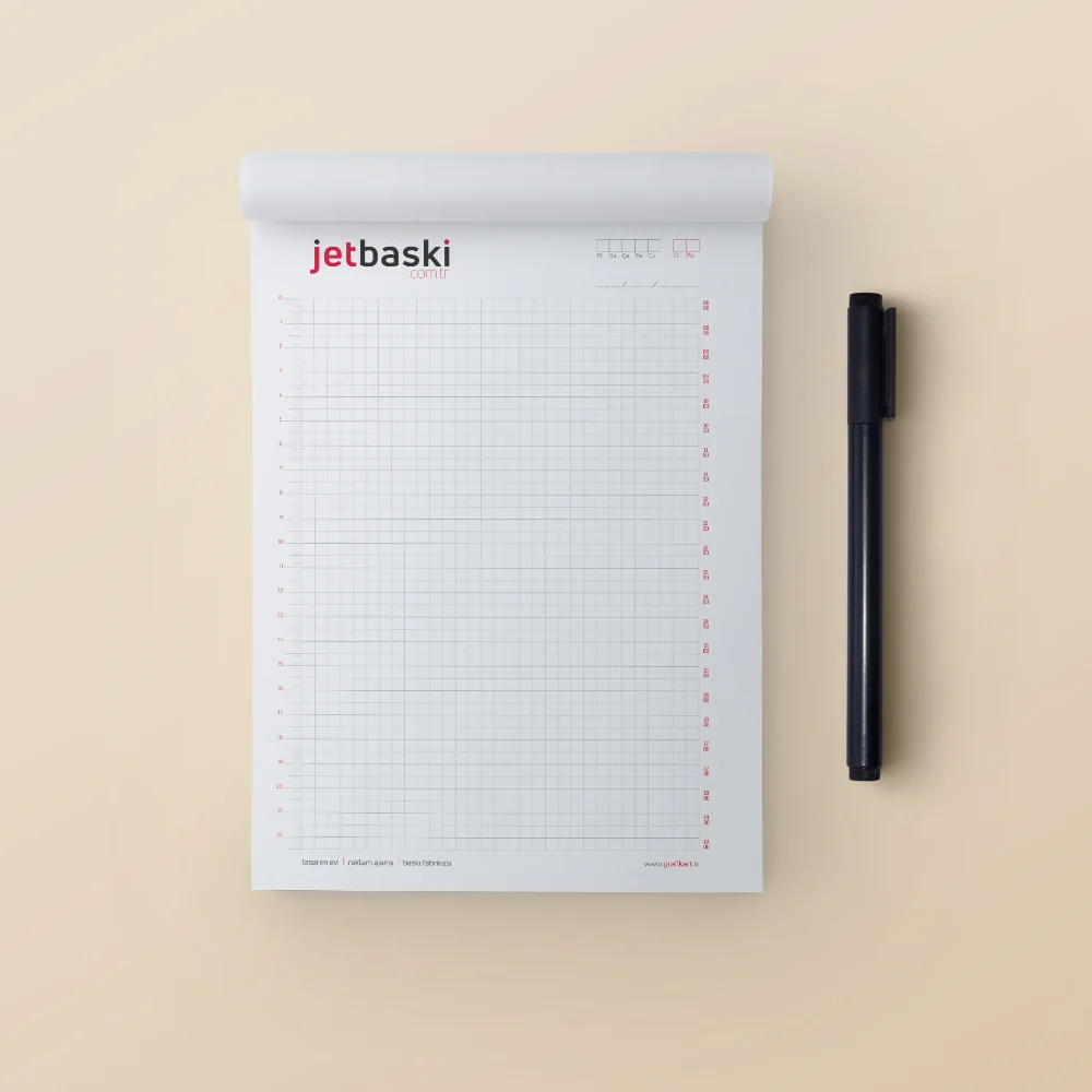 Tutkallı Bloknot Baskı - 1