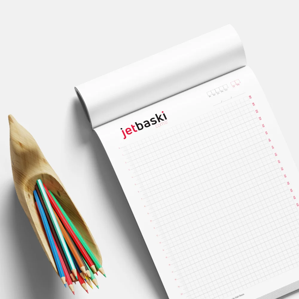 Kapaklı Defter / Notebook Baskı - 1